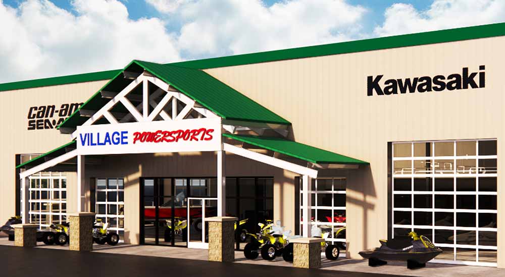 Village Powersports brand new facility