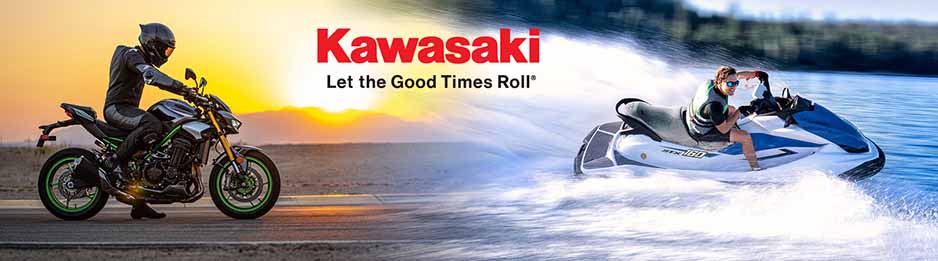 Kawasaki let the good times roll